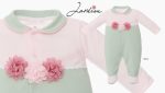 babygrow JARDIM malha rosa
