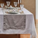 Toalha de Mesa PALACE | Branco | Algodão | Bovi