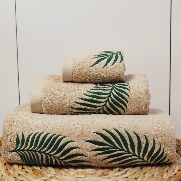 Jogo Banho GUAYANA | Bege | 6 Peças | Piubelle