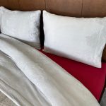 Jogo Lençóis MCR | Prata/ Bordoux | Microcoralina | S. José