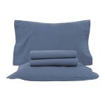 Jogo de Lençóis CHARME | Azul | Flanela Ultra Suave | ASA by Lameirinho - Image 2