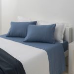 Jogo de Lençóis CHARME | Azul | Flanela Ultra Suave | ASA by Lameirinho