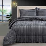 Edredon ADELE | Cinza Escuro | Pêlo de Borrego/Sherpa - Image 2