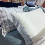 Jogo de Lençóis AMITY | Azul | Cetim Algodão 300 fios | PiuBelle - Image 2