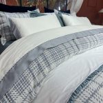 Jogo de Lençóis AMITY | Azul | Cetim Algodão 300 fios | PiuBelle - Image 3