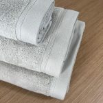 Toalha Banho ALGODÃO PREMIUM | Gris | 580gr | 100% Algodão | NEIPER - Image 4