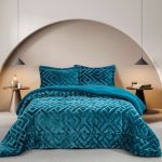 Edredon SILVIA | Petróleo | Pêlo de Borrego/Sherpa