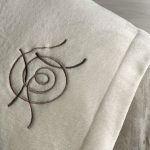 Jogo de Lençóis ESPIRAL | Pérola/Toupe | Microcoralina | S. José