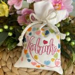 Bolsa Cheiro MADRINHA CORAÇÕES | Alfazema | Suspiro d´Algodão