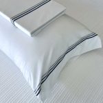 Jogo de Lençóis COORDING SANTORINI | Azul | Percal 200 fios | Piubelle - Image 4