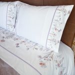 Jogo de Lençóis FLORES DO CAMPO | Lilás | Algodão Percal 200fios | S. José