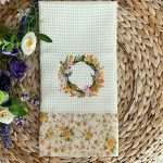Pano COROA PÁSCOA | Favo/Loiça | Decorlar