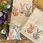 Pano OVOS PÁSCOA | Bege | Turco | Suspiro d´Algodão - Image 3