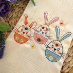 Pano OVOS PÁSCOA | Bege | Tela / loiça | Suspiro d´Algodão - Image 2