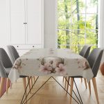 Toalha de Mesa CESTAS PÁSCOA | Rosa | Algodão - Image 5