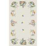 Toalha de Mesa COELHOS PÁSCOA | Algodão