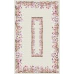 Toalha de Mesa COELHOS PÁSCOA | Rosa | Algodão