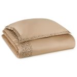 Capa de Edredon CARMEN | Gengibre | Cetim Algodão 300 fios | Bovi