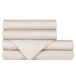 Jogo de Lençóis ESTATE | Latte | Cetim 500 fios | Bovi