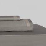 Jogo de Lençóis ROSSIO | Oliva | Cetim 300 Fios | Bovi