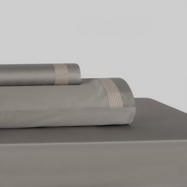 Jogo de Lençóis ROSSIO | Oliva | Cetim 300 Fios | Bovi