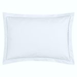 Almofada PAROS | Branco | Algodão Egípcio Percal 400 fios | Pack de 2 | Bovi