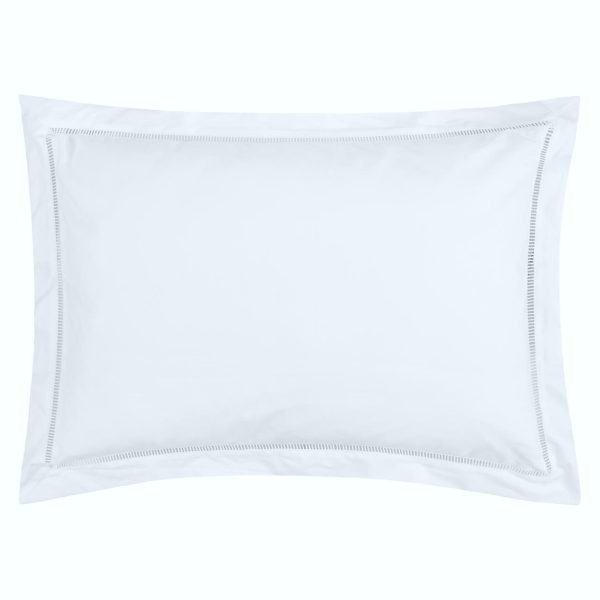 Almofada PAROS | Branco | Algodão Egípcio Percal 400 fios | Pack de 2 | Bovi